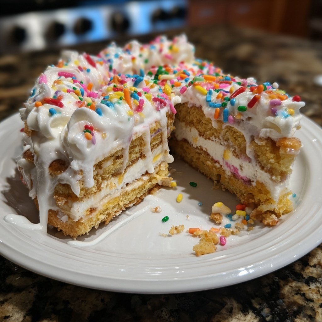 Geburtstagskuchen bunt