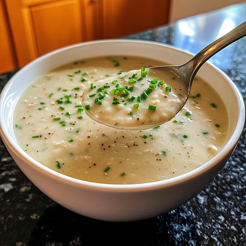 Blumenkohlsuppe leicht