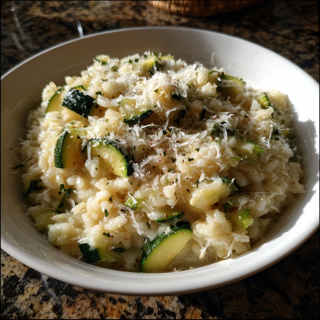 Risotto mit Zucchini
