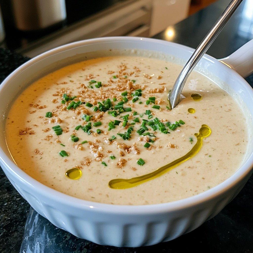 Blumenkohlsuppe vegetarisch