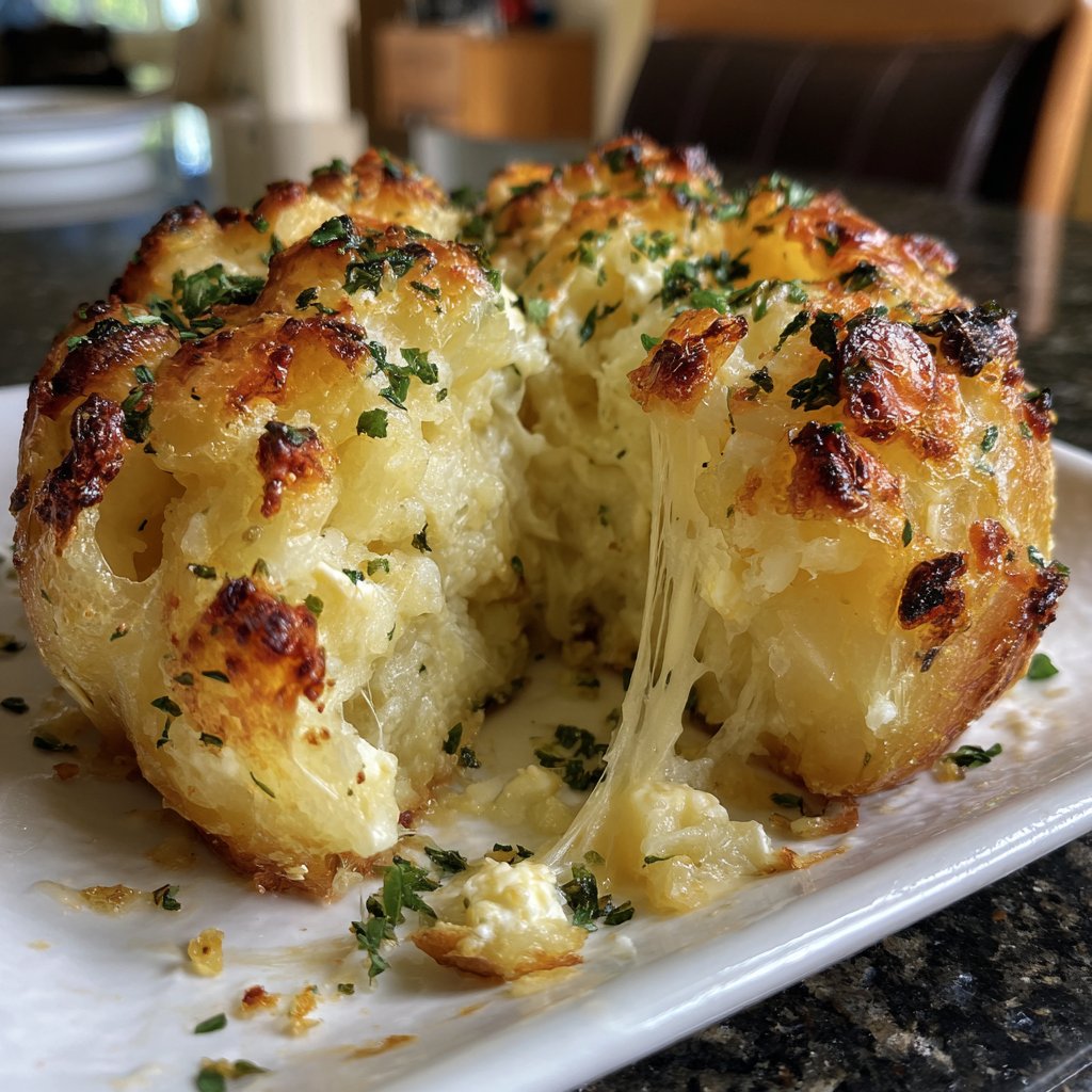 Gefüllte Süßkartoffeln mit Feta