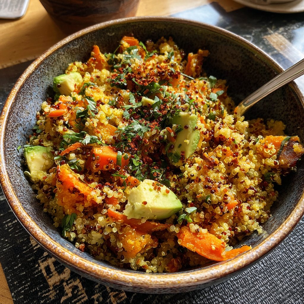 Buddha Bowl mit Quinoa und Gemüse