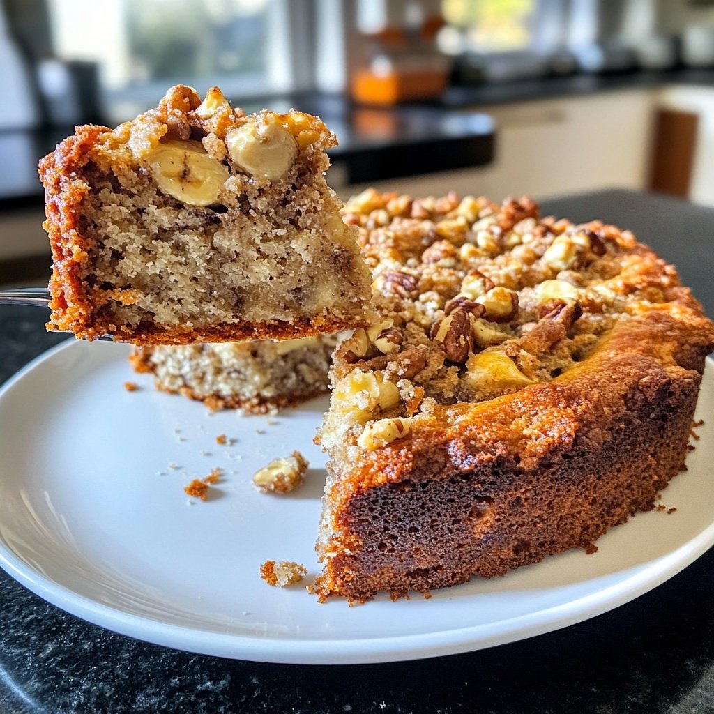 Bananenkuchen als gesunder Snack