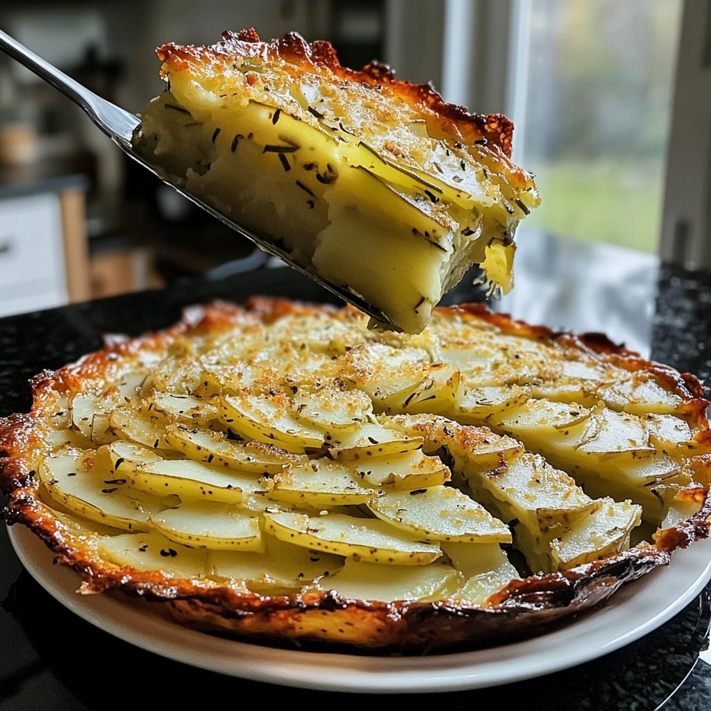 Kartoffelauflauf mit Lauch