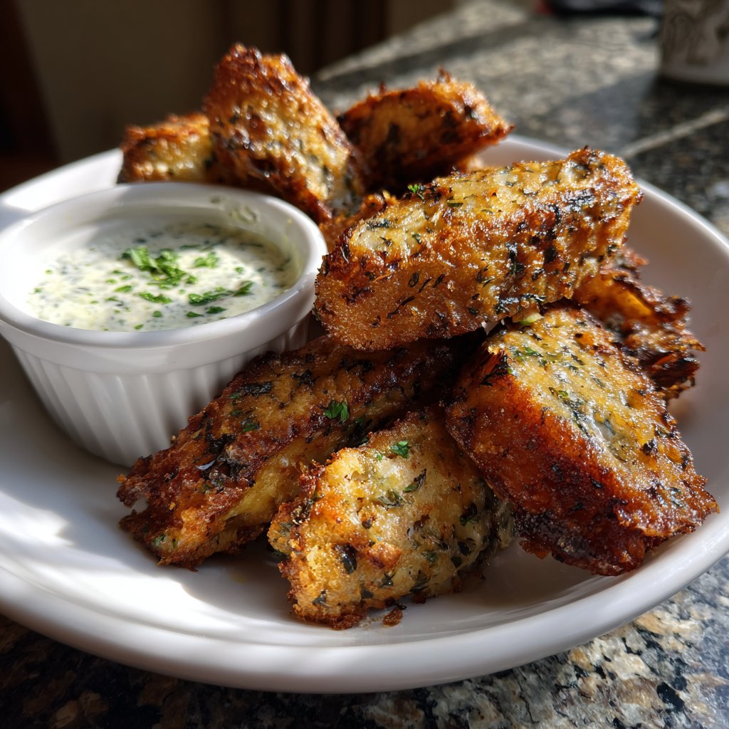 Abendessen mit Ofenkartoffeln und Dip