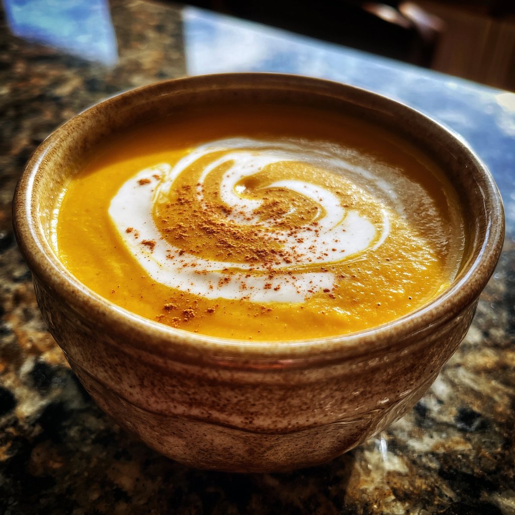 Kürbissuppe leicht bekömmlich