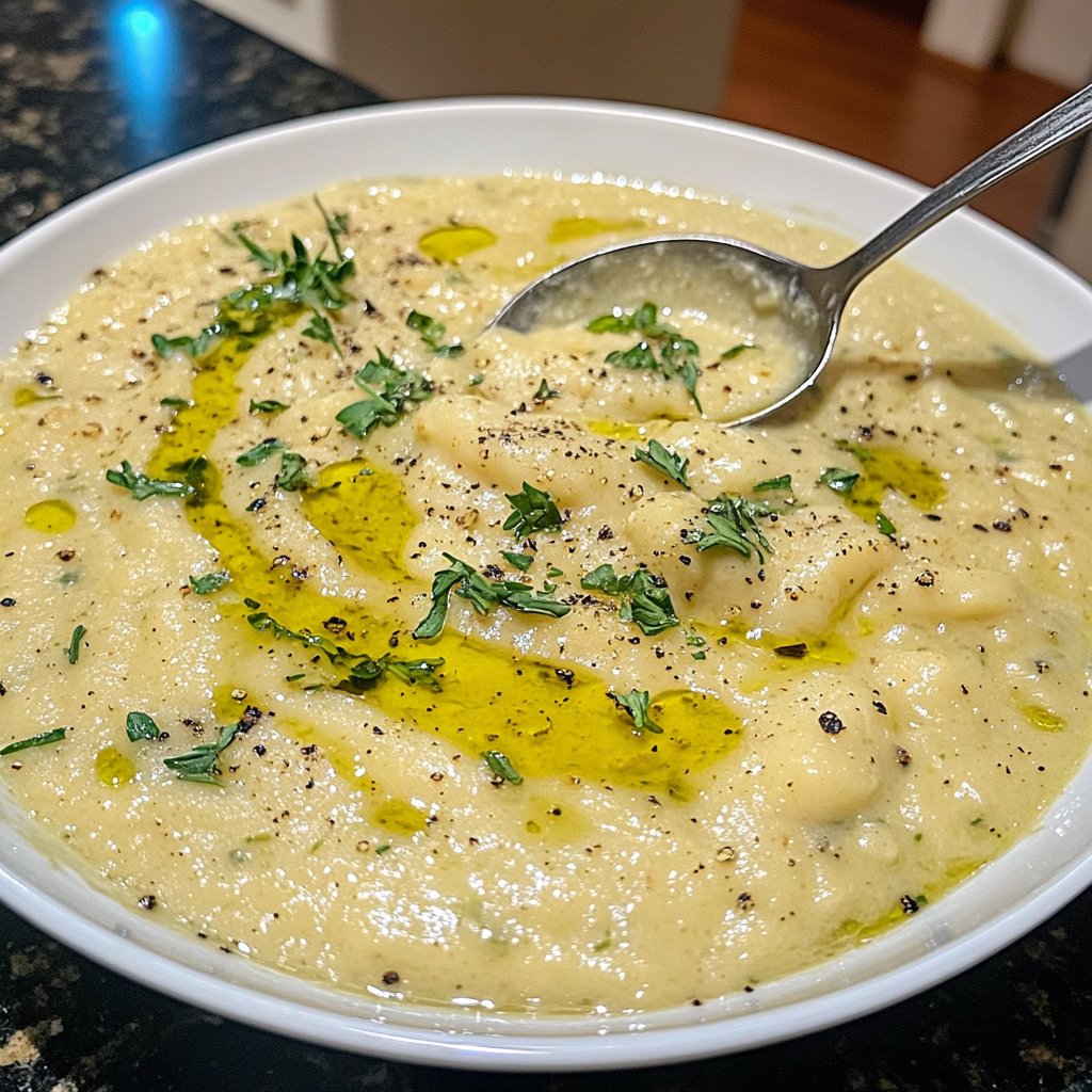 Leichte Blumenkohlsuppe ohne Sahne